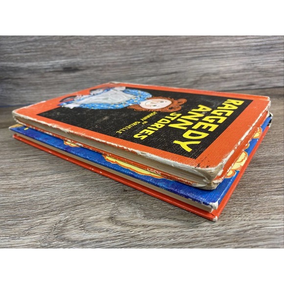 2 Lot Raggedy Ann in Cookie Land & Raggedy Ann Stories Books Johnny Gruelle 60’s - Picture 16 of 16